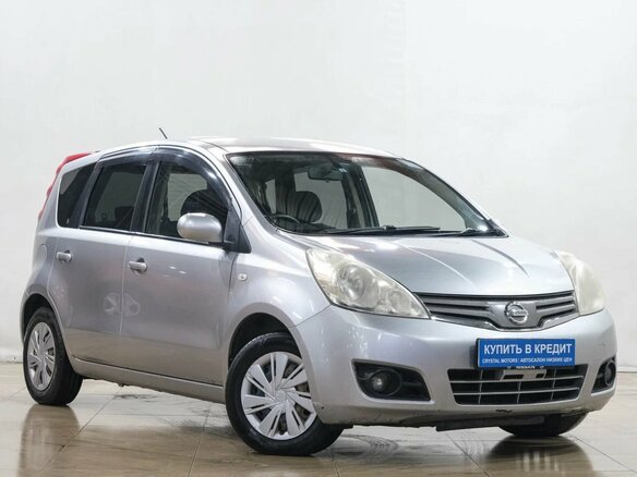 2010 Nissan Note I Рестайлинг, серебристый, 679000 рублей