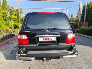 2002 Lexus LX 470 II Рестайлинг, чёрный, 1780000 рублей, вид 3