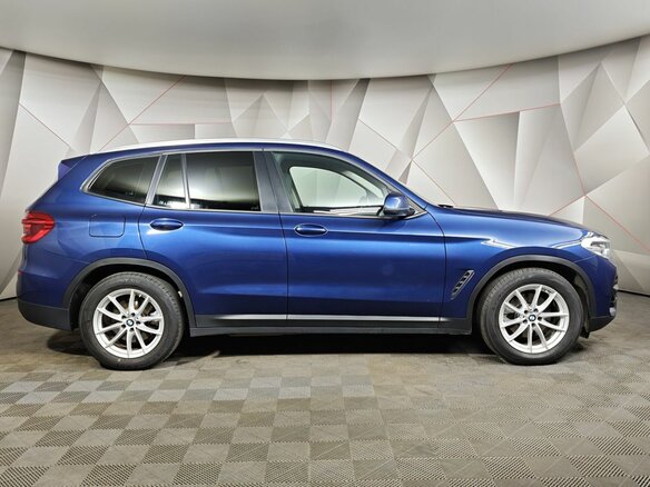 2019 BMW X3 20i xDrive III (G01), синий, 3060000 рублей - вид 5