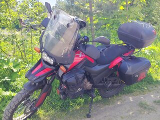 2021 Shineray Fireguard 250 Trail, красный, 135000 рублей, вид 1
