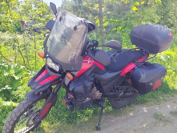 2021 Shineray Fireguard 250 Trail, красный, 135000 рублей
