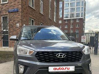 2021 Hyundai Creta I Рестайлинг, серый, 2180000 рублей, вид 3