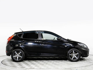 2012 Hyundai Solaris I, чёрный, 518000 рублей, вид 3