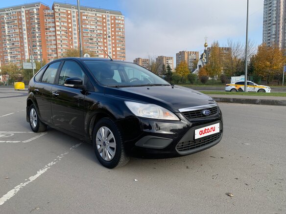 2009 Ford Focus II Рестайлинг, чёрный, 485000 рублей - вид 7