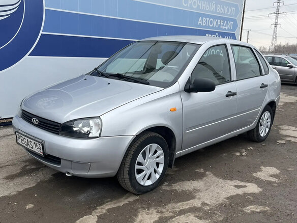 2010 Lada (ВАЗ) Kalina I, серебристый, 265000 рублей