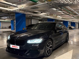 2021 BMW 5 серии 530i VII (G30/G31/G38) Рестайлинг, чёрный, 4500000 рублей, вид 3