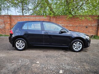 2013 Volkswagen Golf VII, чёрный, 1100000 рублей, вид 4