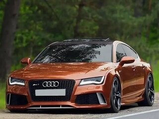 2011 Audi A7 I (4G), оранжевый, 1830000 рублей, вид 1