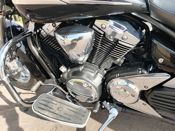 2006 Yamaha XVS1300, чёрный, 650000 рублей - вид 7