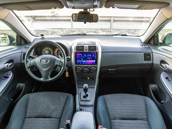 2007 Toyota Corolla AMT X (E140, E150), серебристый - вид 14