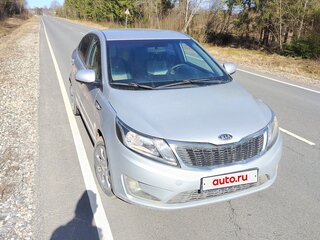 2011 Kia Rio III, серебристый, 610000 рублей, вид 1