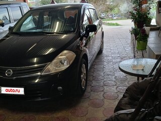 2007 Nissan Tiida I, чёрный, 520000 рублей, вид 1