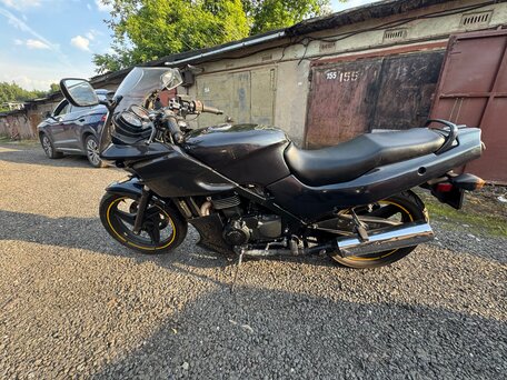2005 Kawasaki Ninja 500, чёрный, 225000 рублей, вид 3