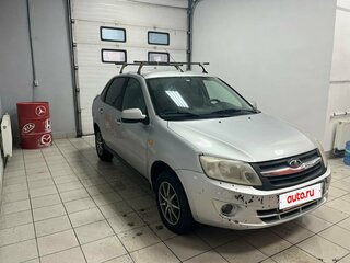 2012 Lada (ВАЗ) Granta I, серебристый, 330000 рублей, вид 3
