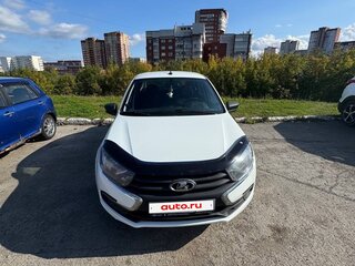 2018 Lada (ВАЗ) Granta I Рестайлинг, белый, 499000 рублей, вид 1