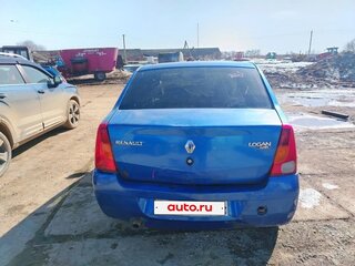 2009 Renault Logan I, синий, 210000 рублей, вид 3