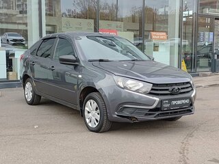 2020 Lada (ВАЗ) Granta I Рестайлинг, серый, 572000 рублей, вид 3