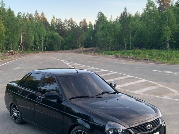 2011 Lada (ВАЗ) Priora I, синий, 360000 рублей - вид 5