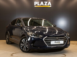 2016 Hyundai Elantra VI (AD), синий, 1155000 рублей, вид 2