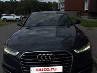 2015 Audi A6 IV (C7) Рестайлинг, серый, 2400000 рублей, вид 4