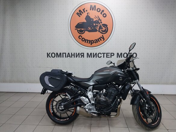 2015 Yamaha MT-07 (FZ-07), серый, 739000 рублей