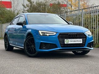 2019 Audi A4 V (B9), голубой, 2749000 рублей, вид 3