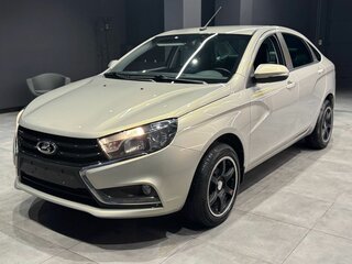 2018 Lada (ВАЗ) Vesta I, бежевый, 900000 рублей, вид 2