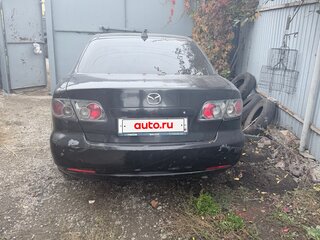 2006 Mazda 6 I (GG) Рестайлинг, чёрный, 650000 рублей, вид 1