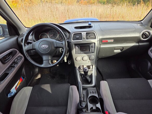 2006 Subaru Impreza WRX II Рестайлинг 2, синий, 1390000 рублей - вид 16
