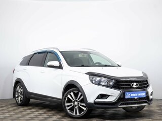 2019 Lada (ВАЗ) Vesta SW Cross I, белый, 829000 рублей, вид 1