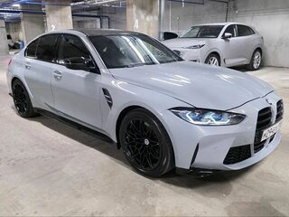 2021 BMW M3 Competition Package VI (G80), серый, 8600000 рублей, вид 2