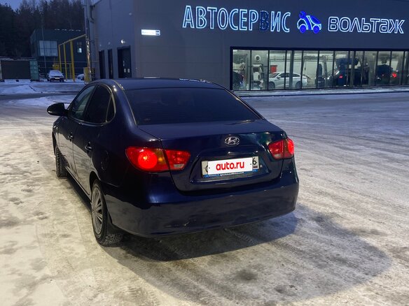 2007 Hyundai Elantra IV (HD), синий, 250000 рублей - вид 2