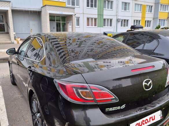 2007 Mazda 6 II (GH), чёрный, 575000 рублей - вид 7