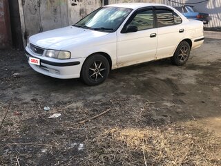 2000 Nissan Sunny B15, белый, 270000 рублей, вид 1