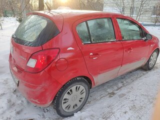 2007 Opel Corsa D, красный, 250000 рублей, вид 2