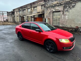 2015 Skoda Octavia III (A7), красный, 1350000 рублей, вид 2