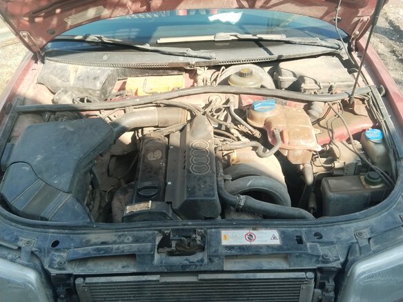 1996 Audi A4 I (B5), красный, 320000 рублей - вид 8