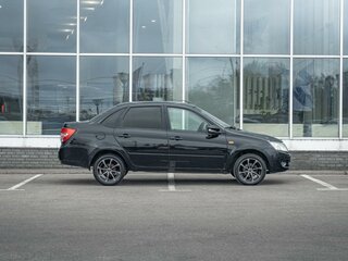2013 Lada (ВАЗ) Granta I, чёрный, 299000 рублей, вид 5