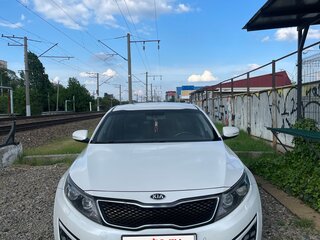 2014 Kia Optima III Рестайлинг, белый, 1450000 рублей, вид 1