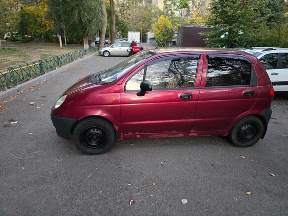 2010 Daewoo Matiz I Рестайлинг, пурпурный, 95000 рублей - вид 3