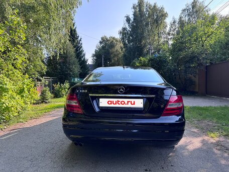 2015 Mercedes-Benz C-Класс 180 III (W204) Рестайлинг, чёрный, 1650000 рублей, вид 5