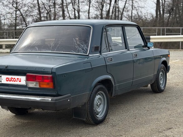 2001 Lada (ВАЗ) 2107, зелёный, 140000 рублей - вид 6