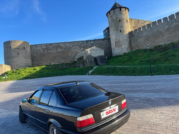 1993 BMW 3 серии 318i III (E36), чёрный, 500000 рублей - вид 6