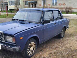 2006 Lada (ВАЗ) 2107, синий, 90000 рублей, вид 2