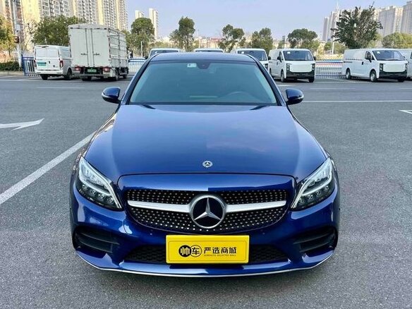 2021 Mercedes-Benz C-Класс 200 L IV (W205) Рестайлинг, синий