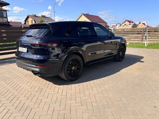 2019 Porsche Cayenne III, синий, 5450000 рублей, вид 4
