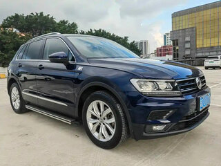 2018 Volkswagen Tiguan 280TSI L II (China Market), синий, 1577777 рублей, вид 4