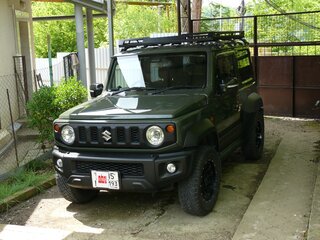 2021 Suzuki Jimny Sierra IV, зелёный, 2600000 рублей, вид 4