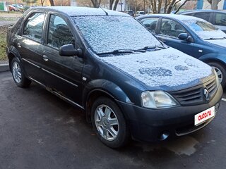 2007 Renault Logan I, серый, 185000 рублей, вид 1