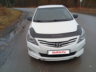 2016 Hyundai Solaris I Рестайлинг, белый, 670000 рублей, вид 1